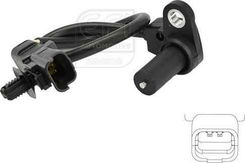 EFI 303292 - Capteur d'angle, vilebrequin droxauto.com