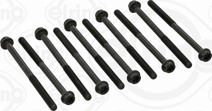 Elring 966.170 - Jeu de boulons de culasse de cylindre droxauto.com
