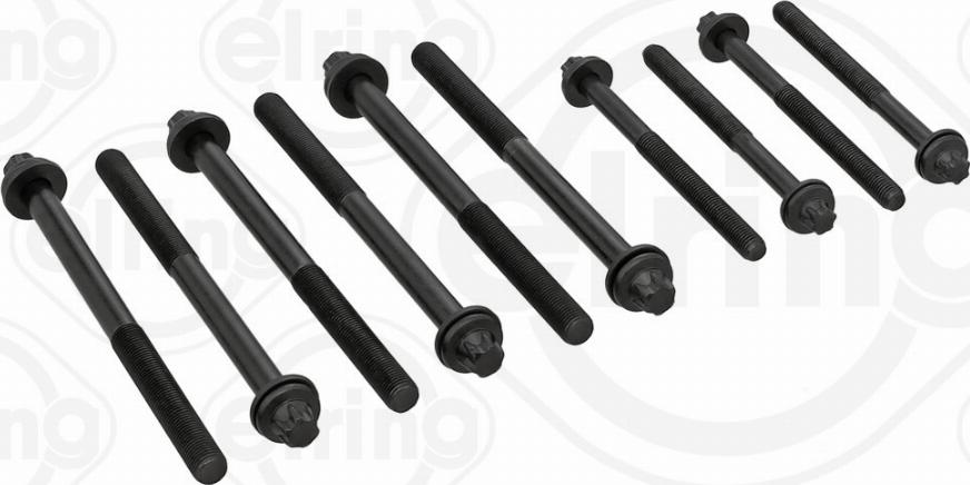 Elring 464.390 - Jeu de boulons de culasse de cylindre droxauto.com