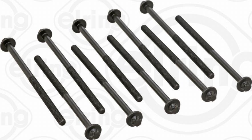 Elring 584.500 - Jeu de boulons de culasse de cylindre droxauto.com
