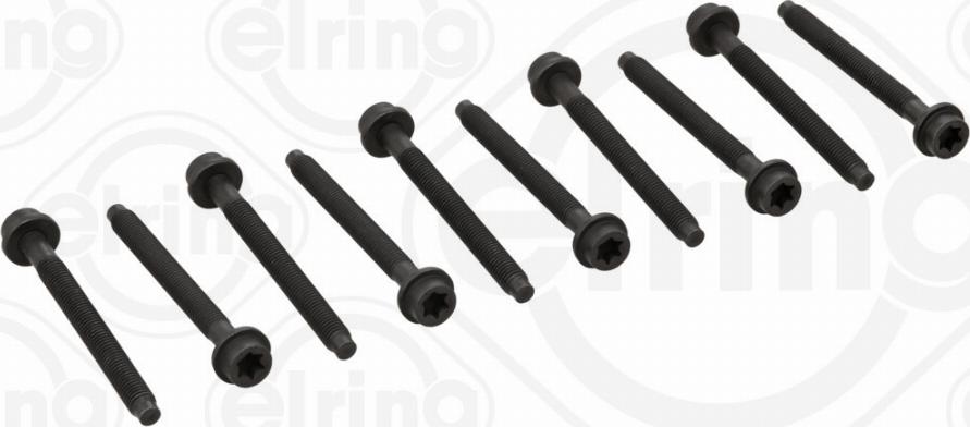 Elring 802.870 - Jeu de boulons de culasse de cylindre droxauto.com