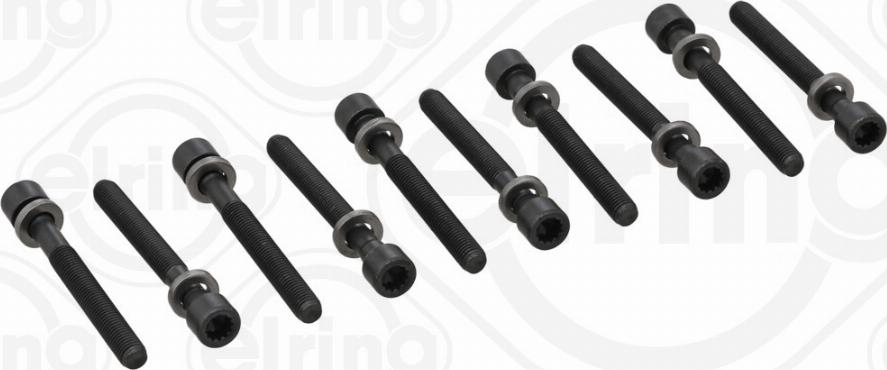Elring 819.808 - Jeu de boulons de culasse de cylindre droxauto.com