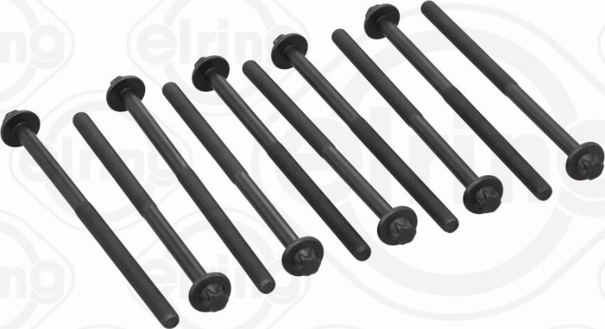Elring 887.530 - Jeu de boulons de culasse de cylindre droxauto.com