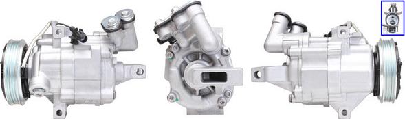 Elstock 51-0985 - Compresseur, climatisation droxauto.com