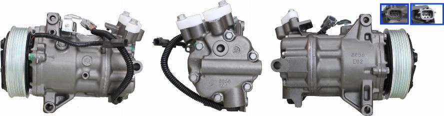 Elstock 51-1465 - Compresseur, climatisation droxauto.com