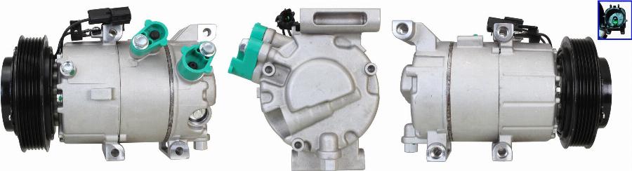 Elstock 51-1475 - Compresseur, climatisation droxauto.com