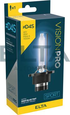 Elta Automotive EBD4SRBSR - Ampoule, projecteur longue portée droxauto.com