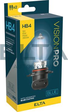 Elta Automotive EBHB4BLUETR - Ampoule, projecteur longue portée droxauto.com
