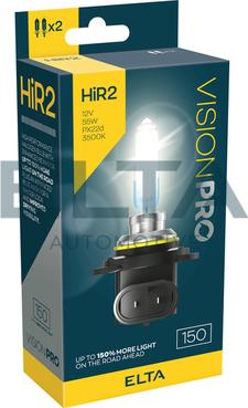 Elta Automotive EBHIR2150TR - Ampoule, projecteur longue portée droxauto.com