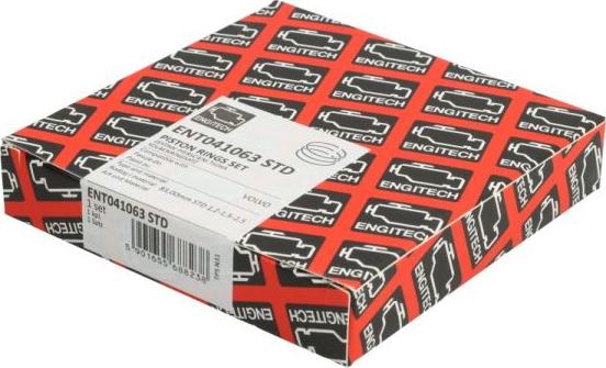 ENGITECH ENT041063 STD - Jeu de segments de pistons droxauto.com