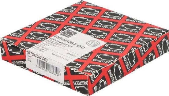 ENGITECH ENT041067 STD - Jeu de segments de pistons droxauto.com