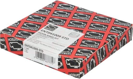 ENGITECH ENT041009 STD - Jeu de segments de pistons droxauto.com