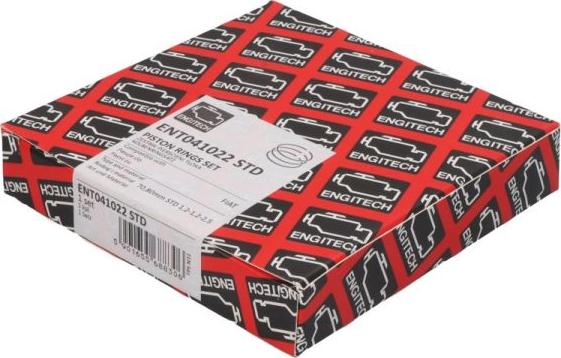 ENGITECH ENT041022 STD - Jeu de segments de pistons droxauto.com