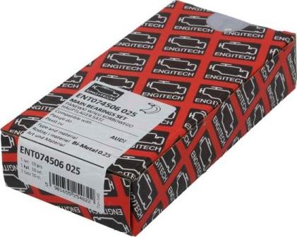 ENGITECH ENT074506 025 - Kit de coussinet de vilebrequin droxauto.com