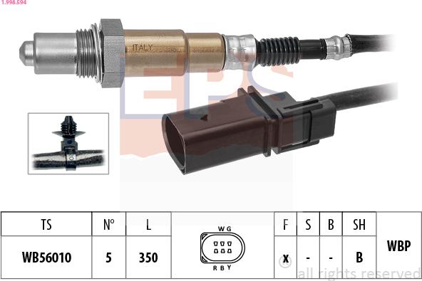 EPS 1.998.594 - Sonde lambda droxauto.com