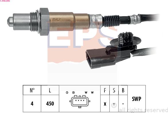EPS 1.998.095 - Sonde lambda droxauto.com