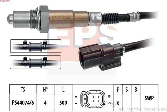 EPS 1.998.191 - Sonde lambda droxauto.com