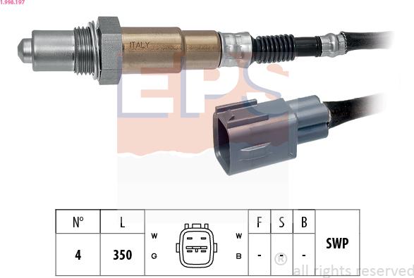 EPS 1.998.197 - Sonde lambda droxauto.com