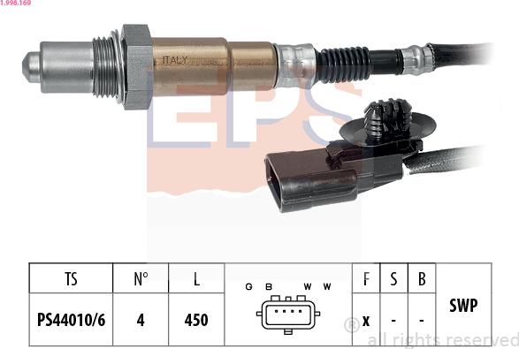 EPS 1.998.169 - Sonde lambda droxauto.com