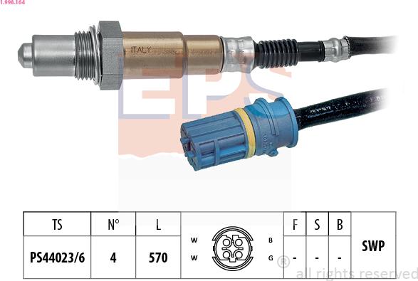 EPS 1.998.164 - Sonde lambda droxauto.com