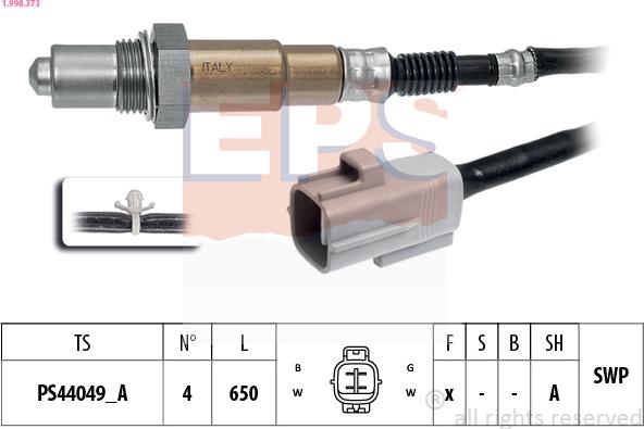 EPS 1.998.373 - Sonde lambda droxauto.com