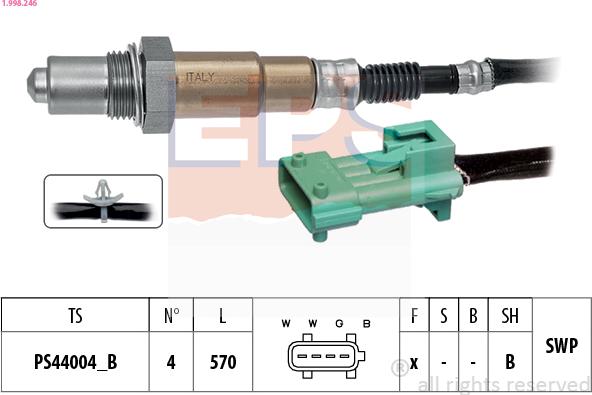 EPS 1.998.246 - Sonde lambda droxauto.com