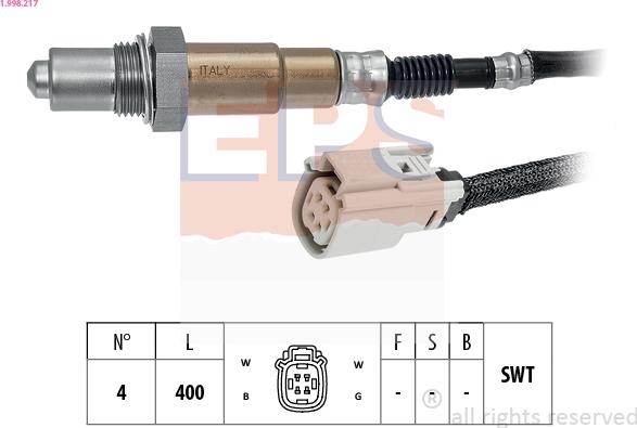 EPS 1.998.217 - Sonde lambda droxauto.com