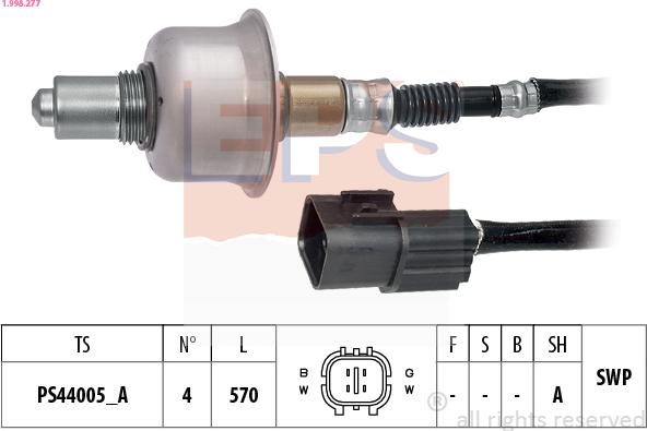 EPS 1.998.277 - Sonde lambda droxauto.com