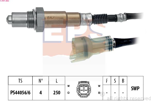 EPS 1.997.482 - Sonde lambda droxauto.com