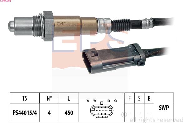 EPS 1.997.594 - Sonde lambda droxauto.com