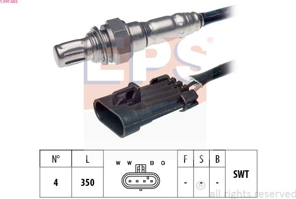 EPS 1.997.602 - Sonde lambda droxauto.com