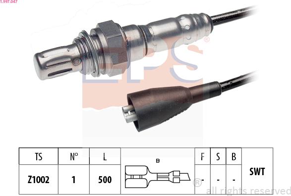 EPS 1.997.047 - Sonde lambda droxauto.com