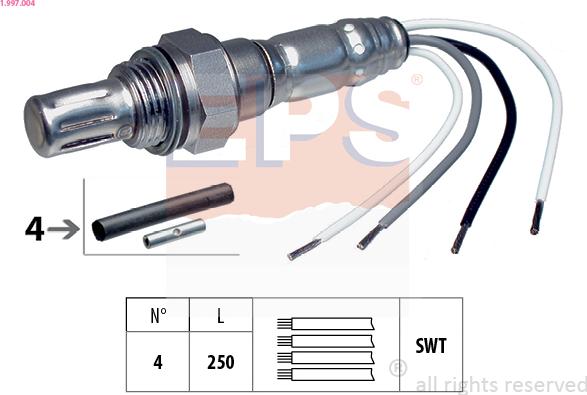 EPS 1.997.004 - Sonde lambda droxauto.com