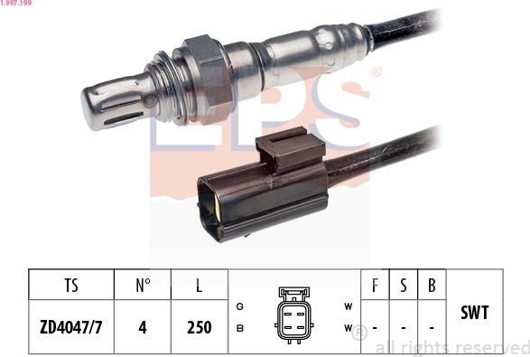 EPS 1.997.199 - Sonde lambda droxauto.com