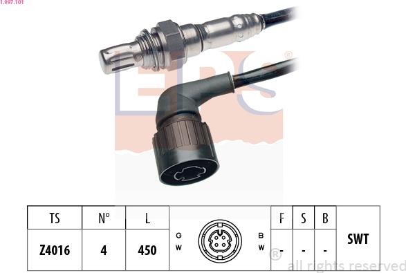 EPS 1.997.101 - Sonde lambda droxauto.com