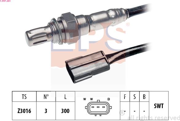 EPS 1.997.261 - Sonde lambda droxauto.com