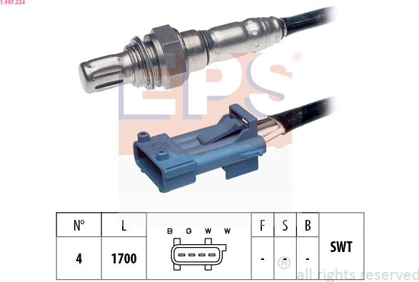 EPS 1.997.224 - Sonde lambda droxauto.com