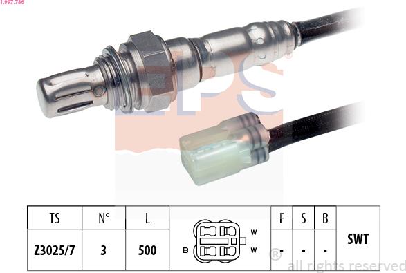 EPS 1.997.786 - Sonde lambda droxauto.com