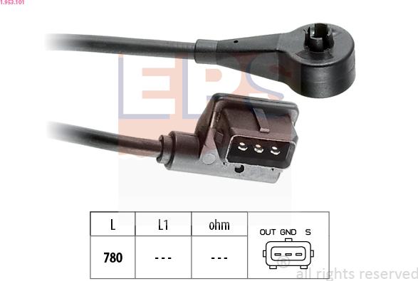 EPS 1.953.101 - Capteur, régime droxauto.com