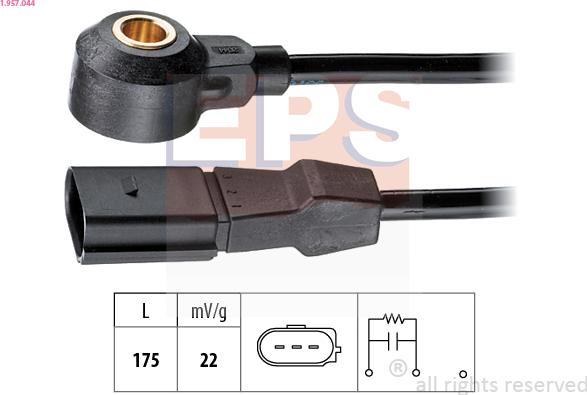 EPS 1.957.044 - Capteur de cognement droxauto.com