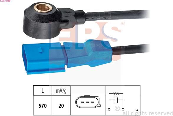 EPS 1.957.048 - Capteur de cognement droxauto.com