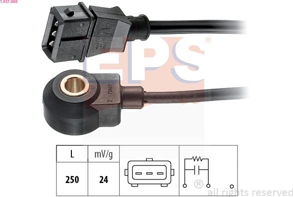 EPS 1.957.069 - Capteur de cognement droxauto.com