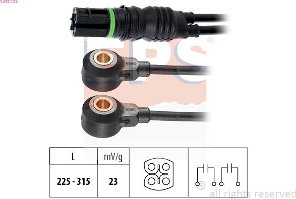 EPS 1.957.132 - Capteur de cognement droxauto.com