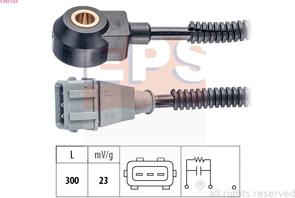 EPS 1.957.124 - Capteur de cognement droxauto.com