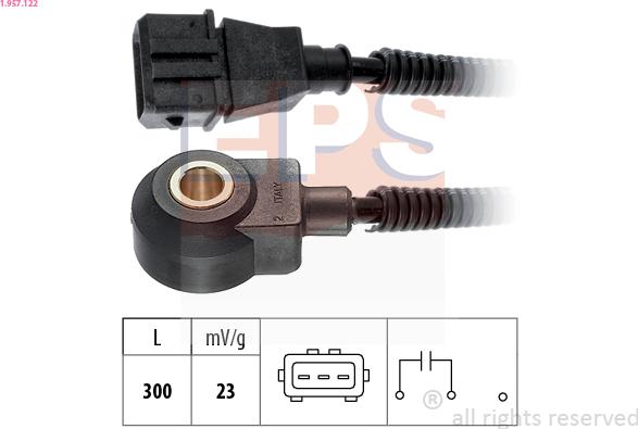 EPS 1.957.122 - Capteur de cognement droxauto.com