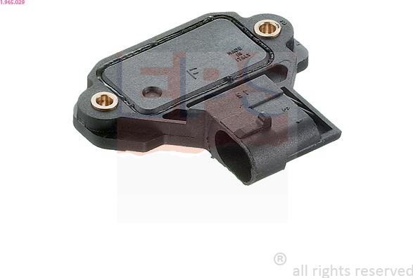 EPS 1.965.029 - Appareil de commande, système d'allumage droxauto.com