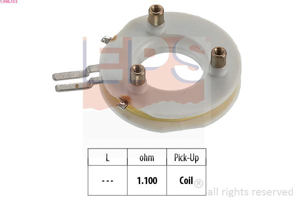 EPS 1.906.153 - Capteur, impulsion d'allumage droxauto.com