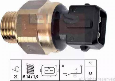 EPS 1.840.101 - Sonde de température, liquide de refroidissement droxauto.com