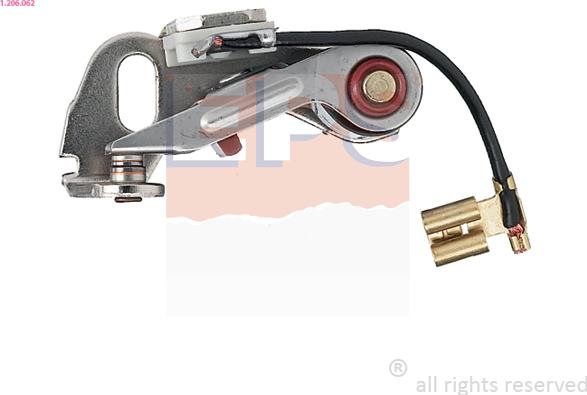EPS 1.206.062 - Jeu de contacts, distributeur d'allumage droxauto.com