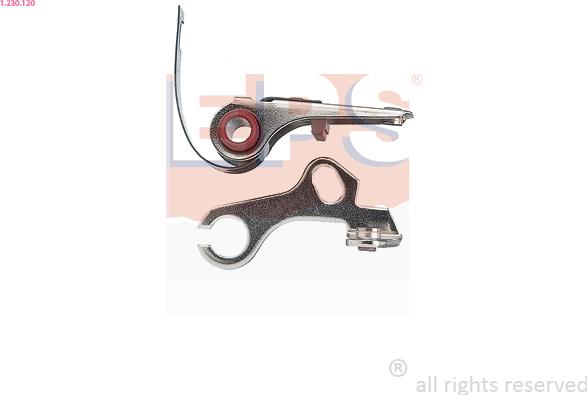 EPS 1.230.120 - Jeu de contacts, distributeur d'allumage droxauto.com